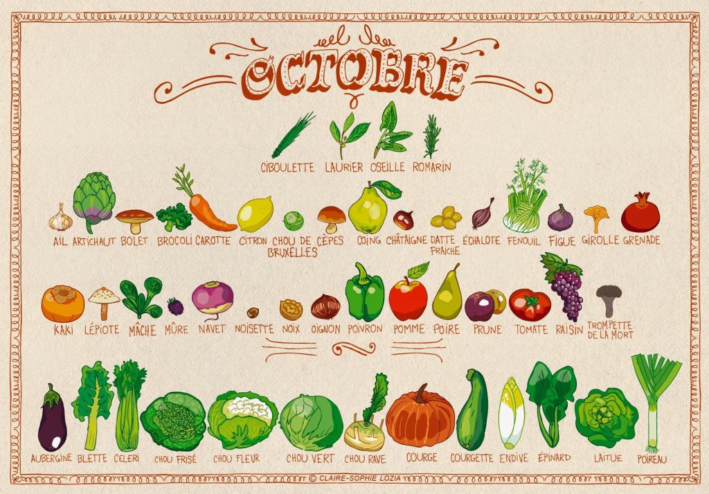 Fruits & Légumes Octobre